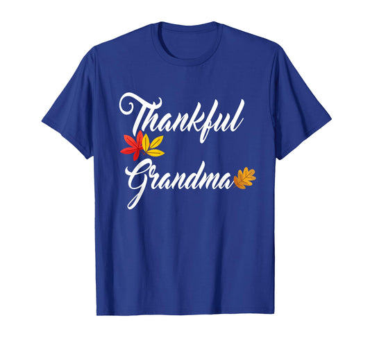 Cute Thankful Grandma - Grandma Thanksgiving T-Shirt