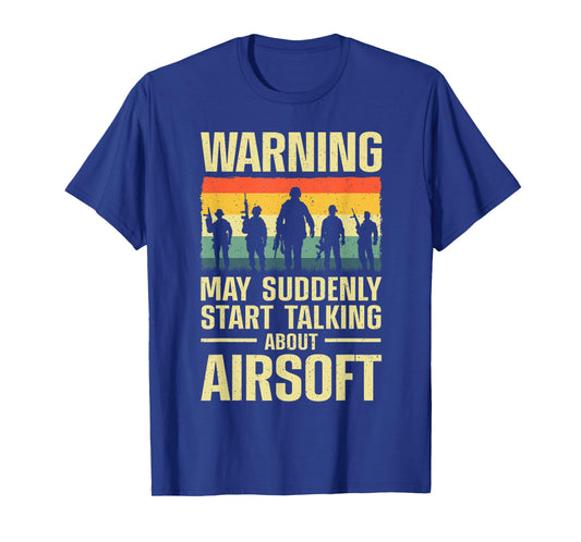 Funny Airsoft Art For Men Women Tactical Airsoft Gun Airsoft T-Shirt