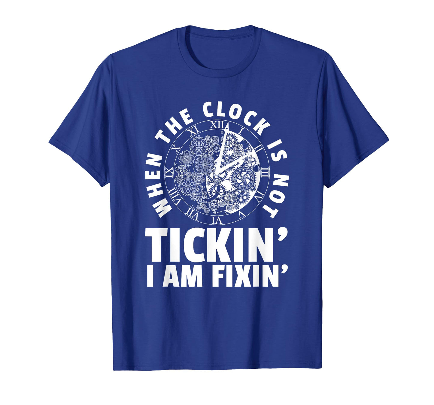 Cool Horology Words Horologist Watchmaker Expert Clock Maker T-Shirt