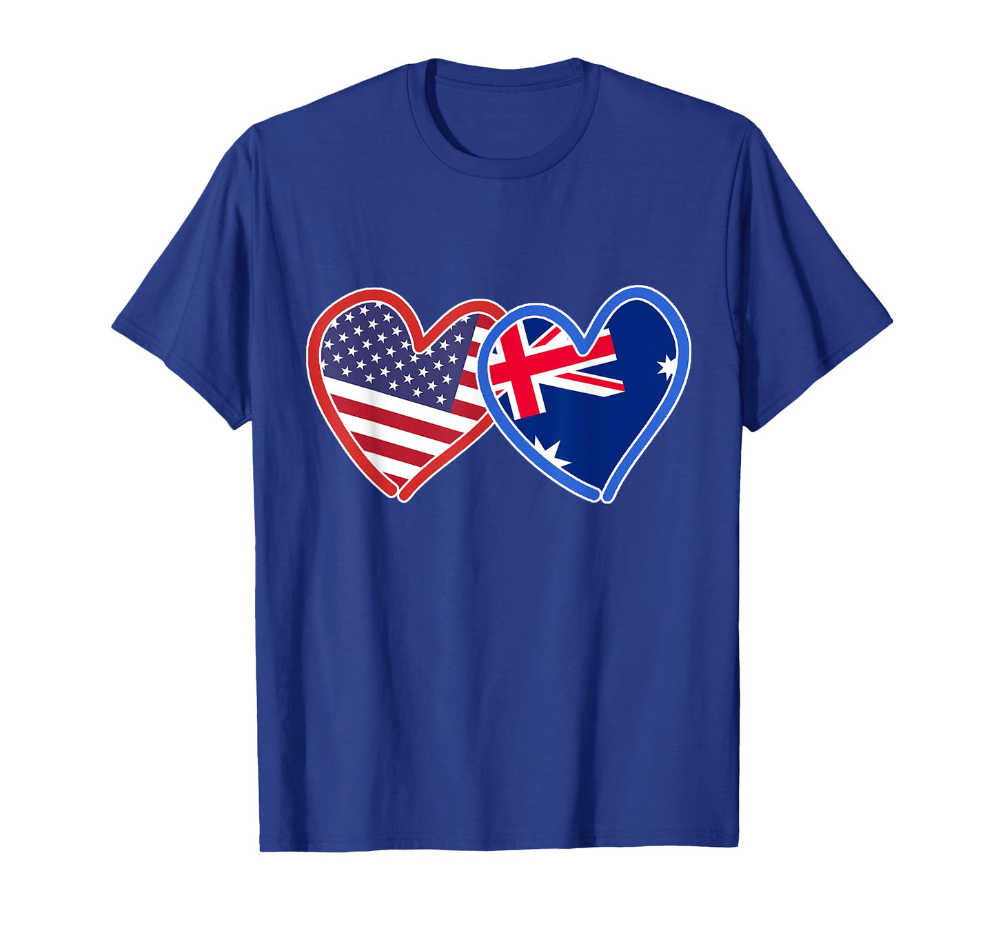 Australian American Australia & America Flag T-Shirt T-Shirt