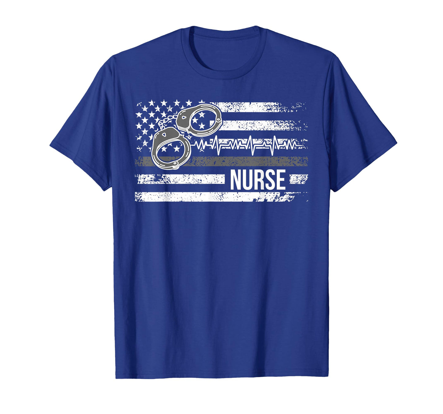Correctional Nurse American Flag Corrections Nursing T-Shirt