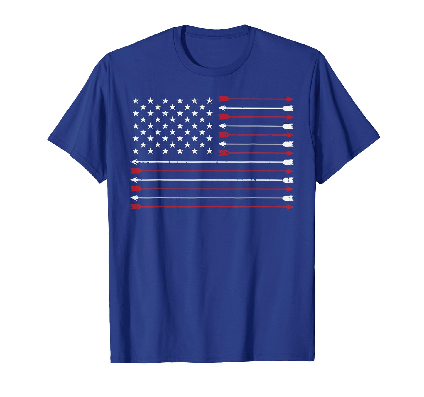American Flag Arrow Hunting Archery USA Hunter Archer Gift T-Shirt