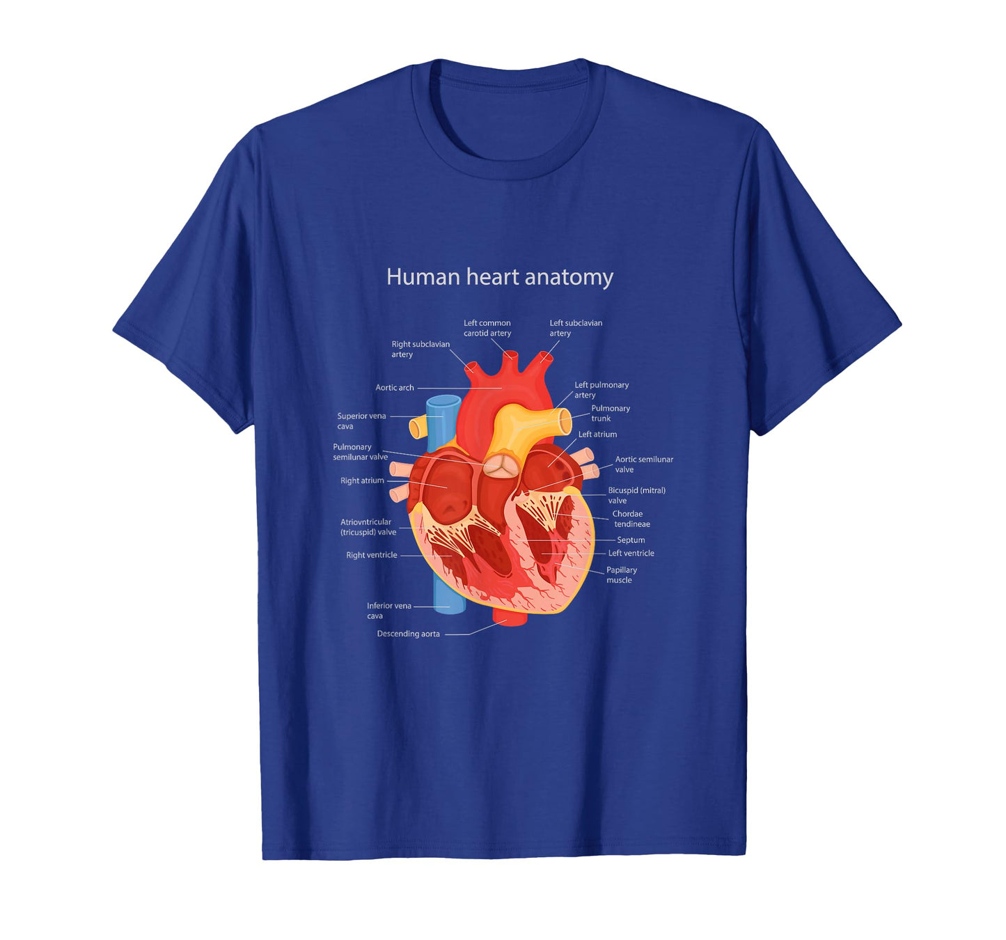 Anatomy of Human Heart for Medic T-Shirt