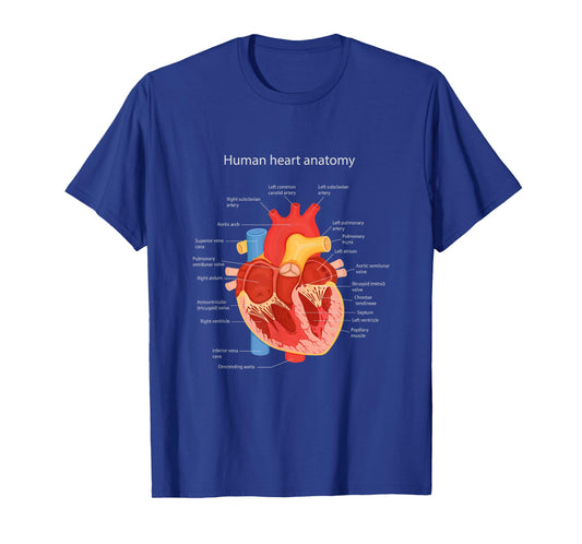 Anatomy of Human Heart for Medic T-Shirt