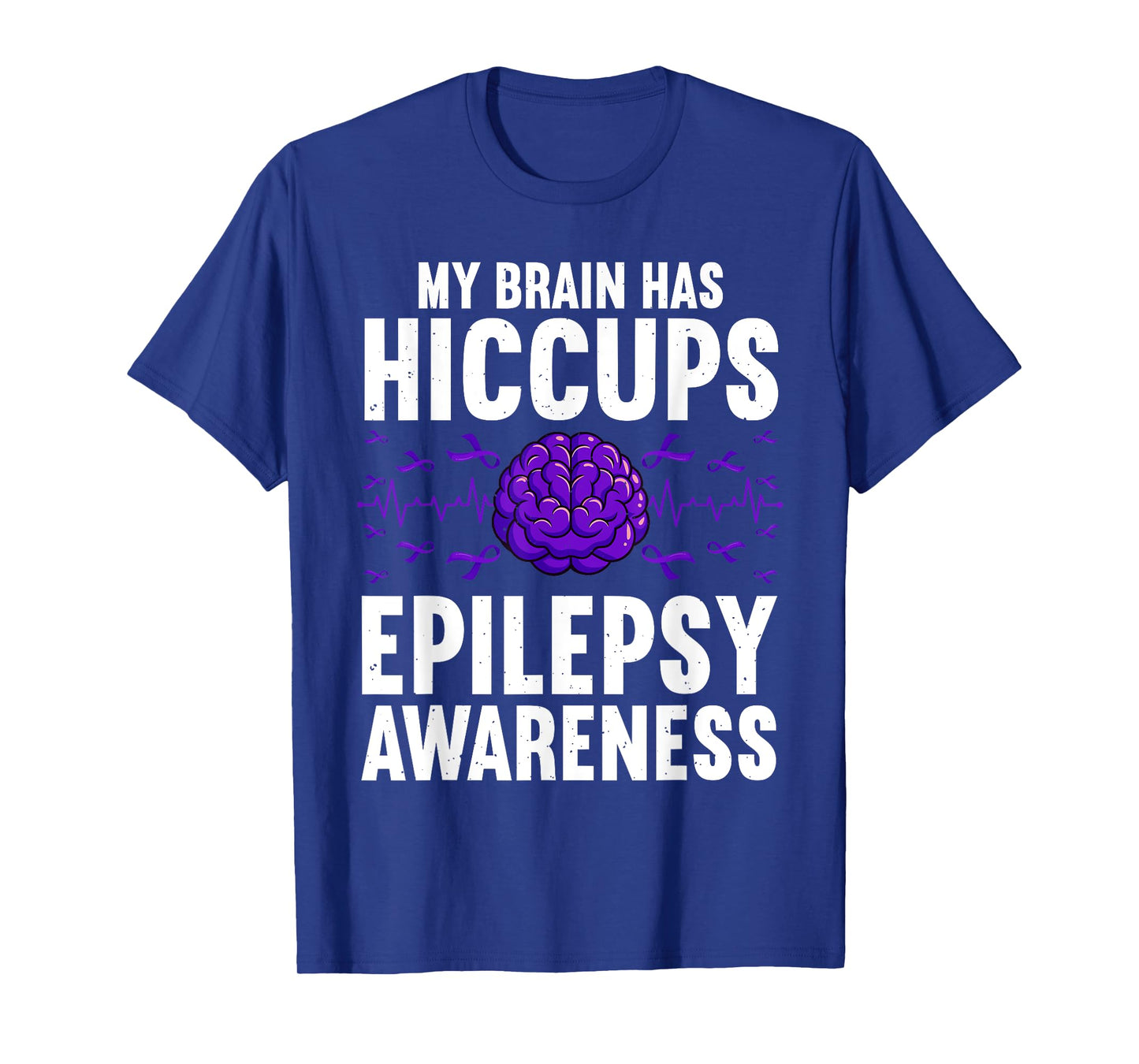Cool Epilepsy Art For Men Women Seizure Epilepsy Awareness T-Shirt