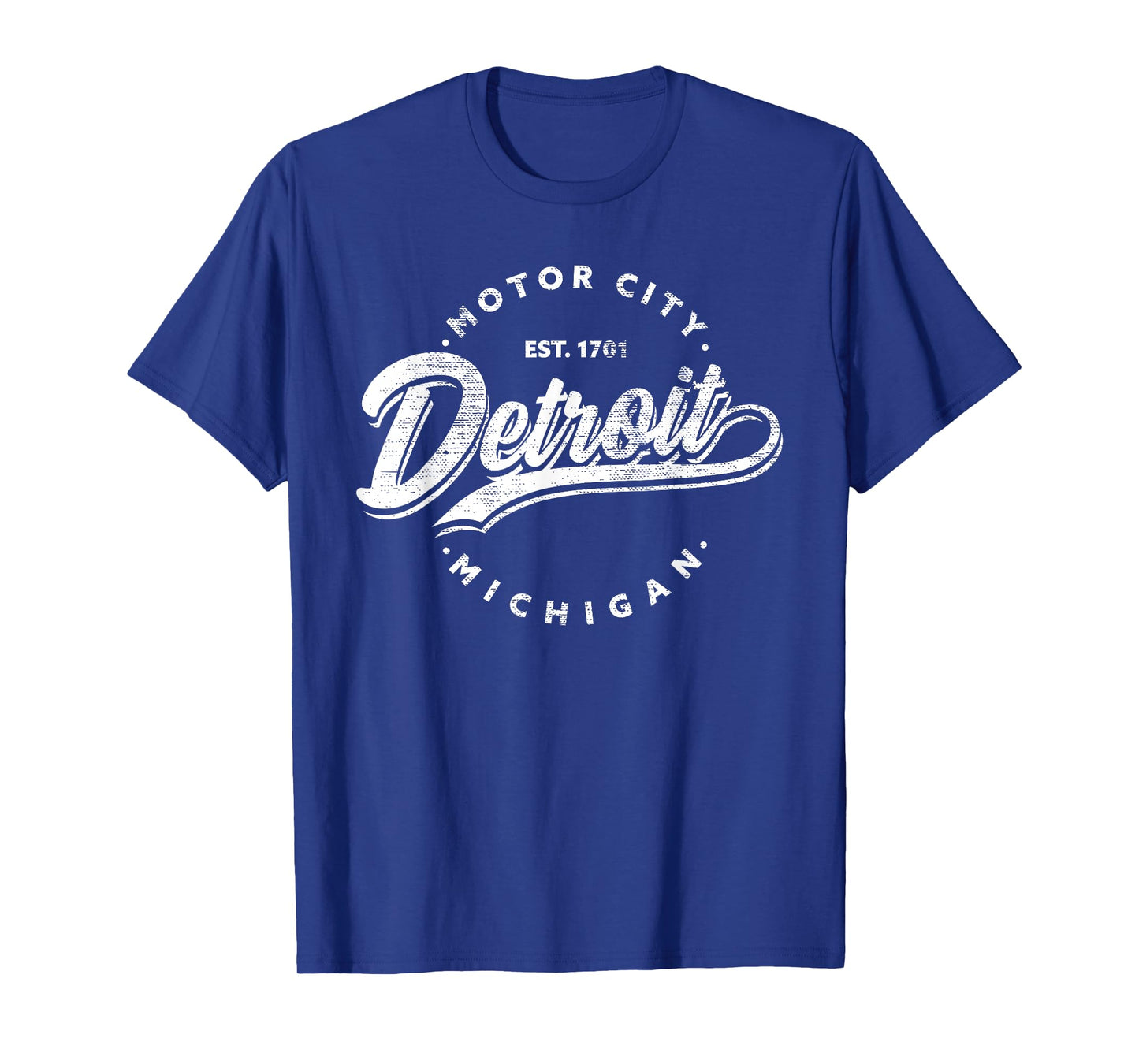 Classic Michiganians Vintage Detroit Motor City Michigan MI T-Shirt