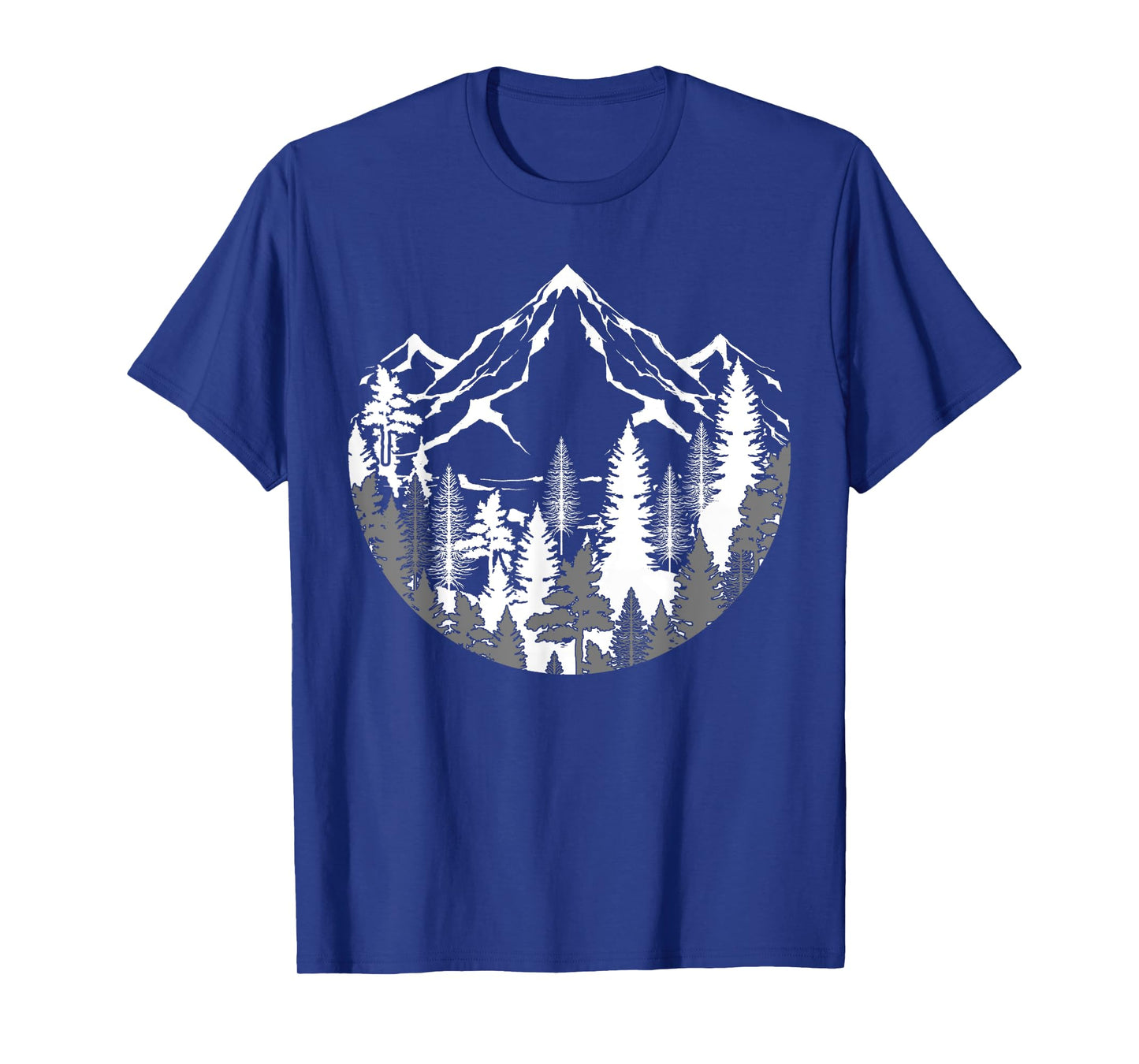 Forest Mountains Outdoor Nature Wildlife Trees Hiking T-Shirt