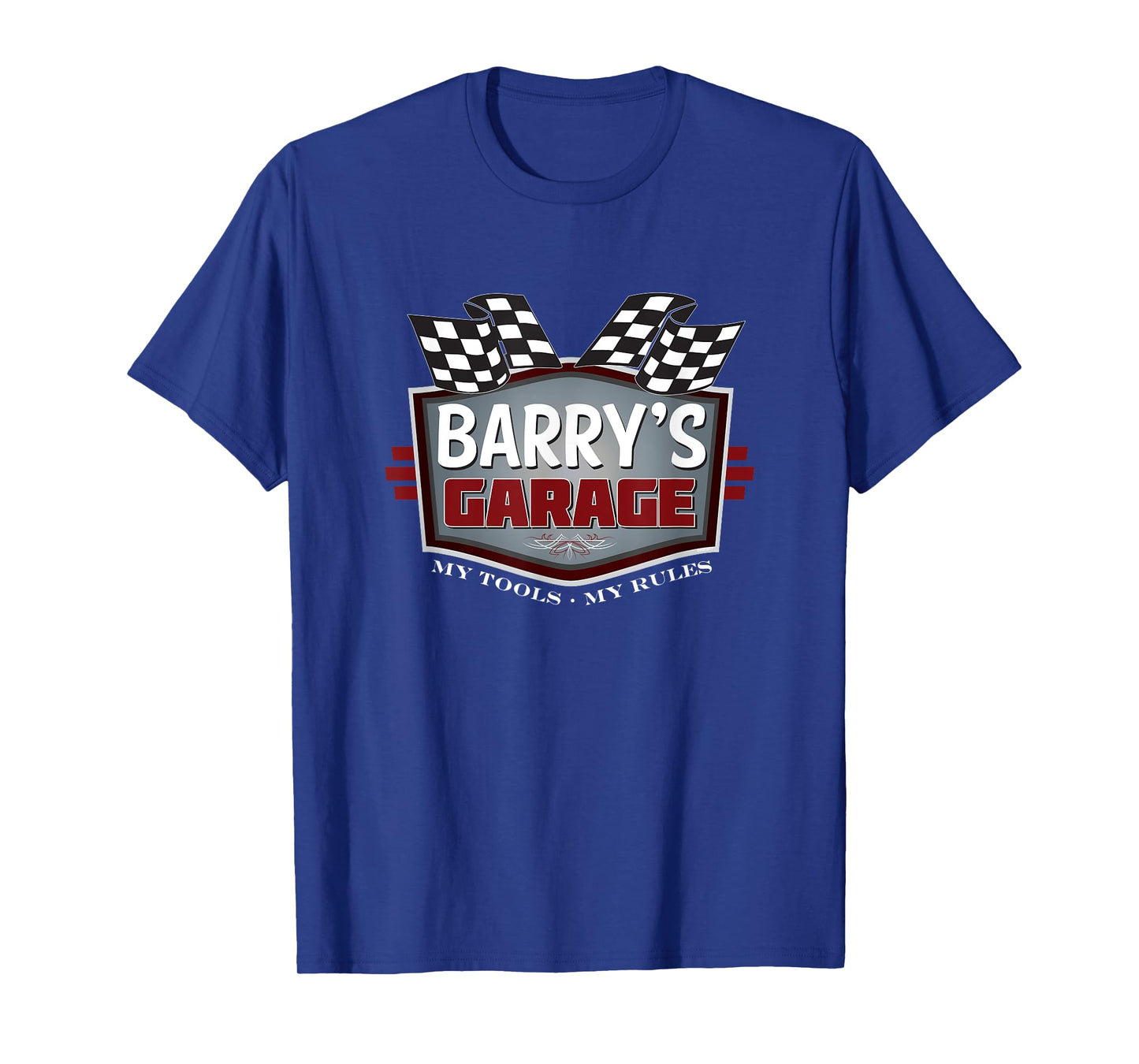Barry's Garage T-shirt - Funny Car Guy - My Tools My Rules T-Shirt