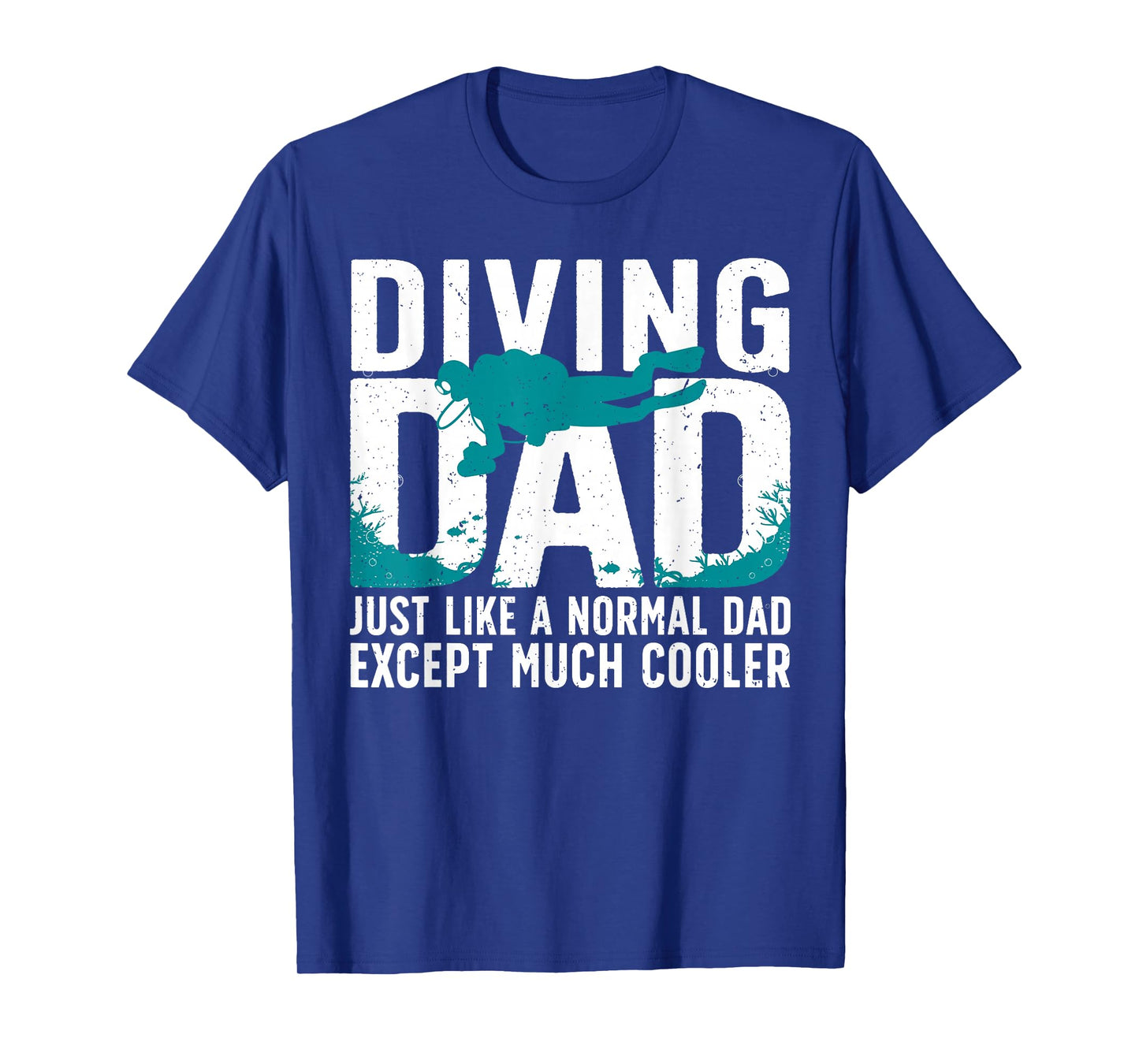 Cool Scuba Diving For Dad Men Ocean Scuba Diver Instructor T-Shirt