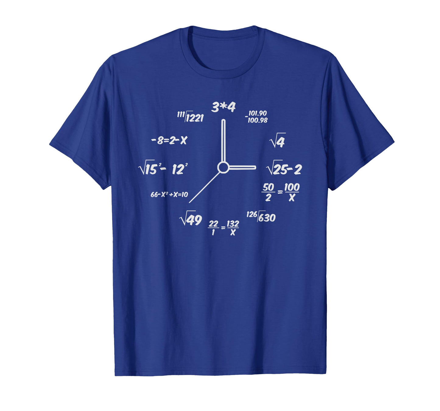 Creative Clock Math Time Men s T-Shirt T-Shirt