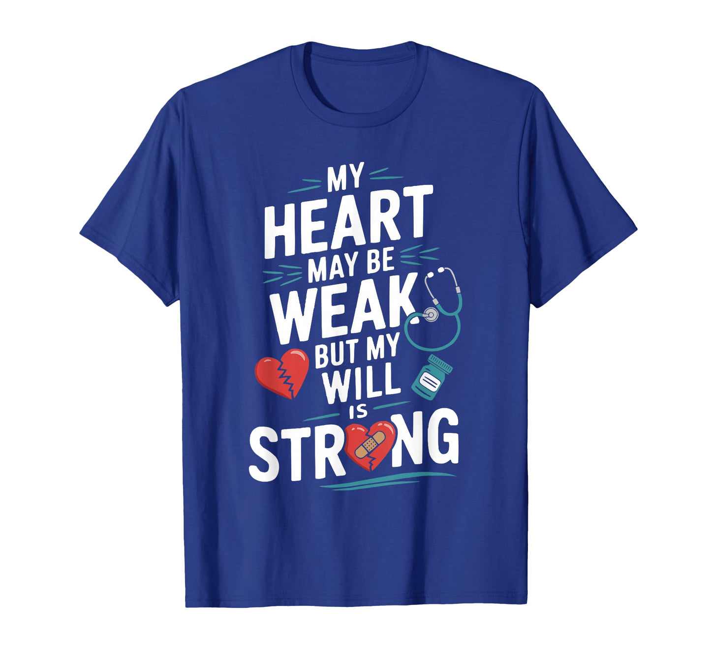 Congestive Heart Failure Chronic Disease CHF Awareness T-Shirt