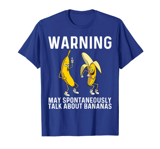 Banana Gift for Men Women Boys Girls Kids Banana Fruit Lover T-Shirt Small