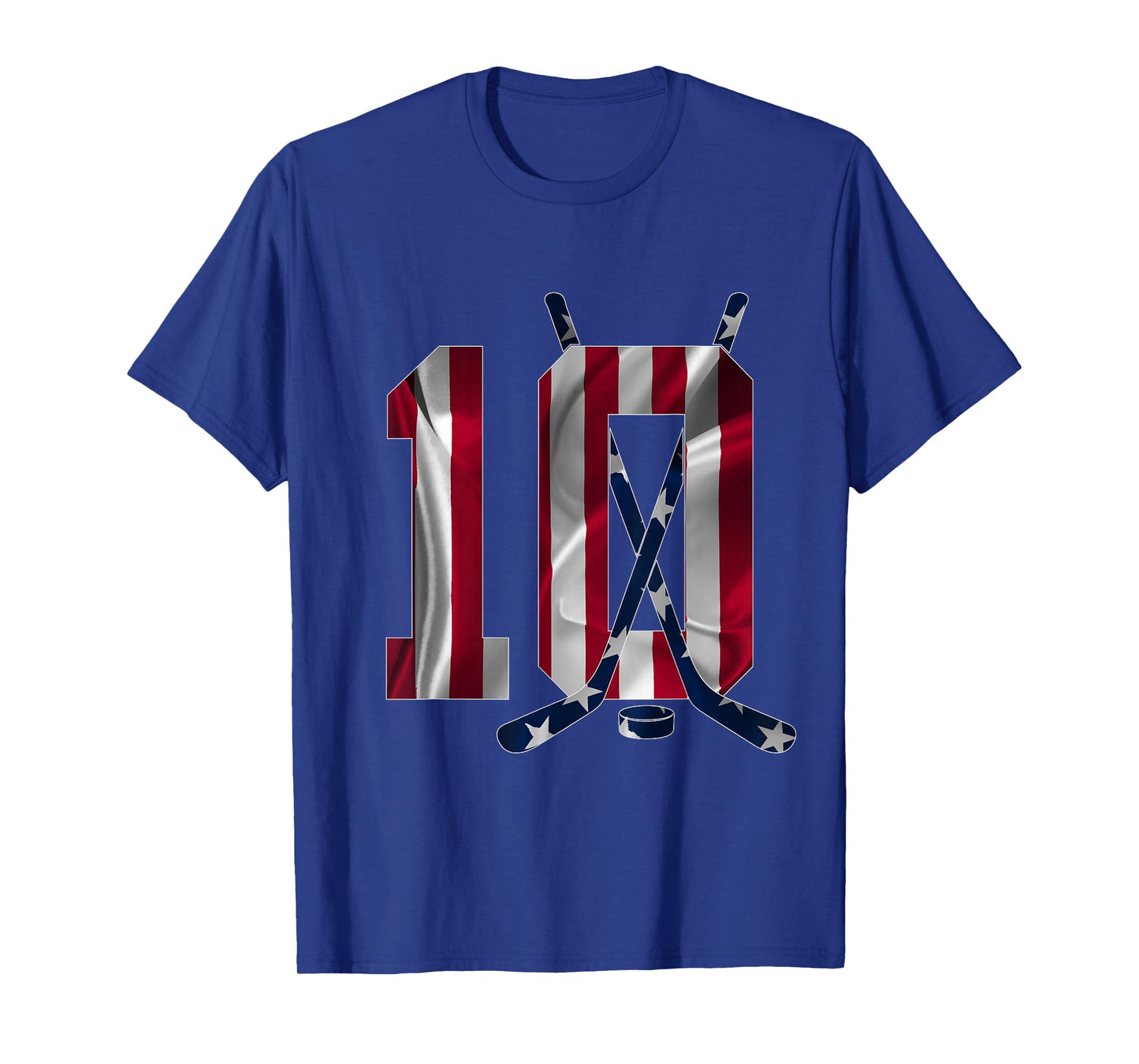 NUMBER 10 YEARS ICE HOCKEY 10TH BIRTHDAY T-Shirt