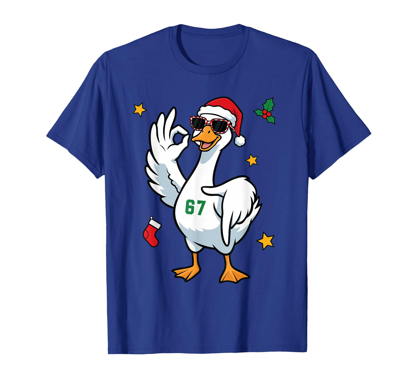 67 Meme Silly Goose 6 7 Funny Six Seven Christmas Boys Girls T-Shirt