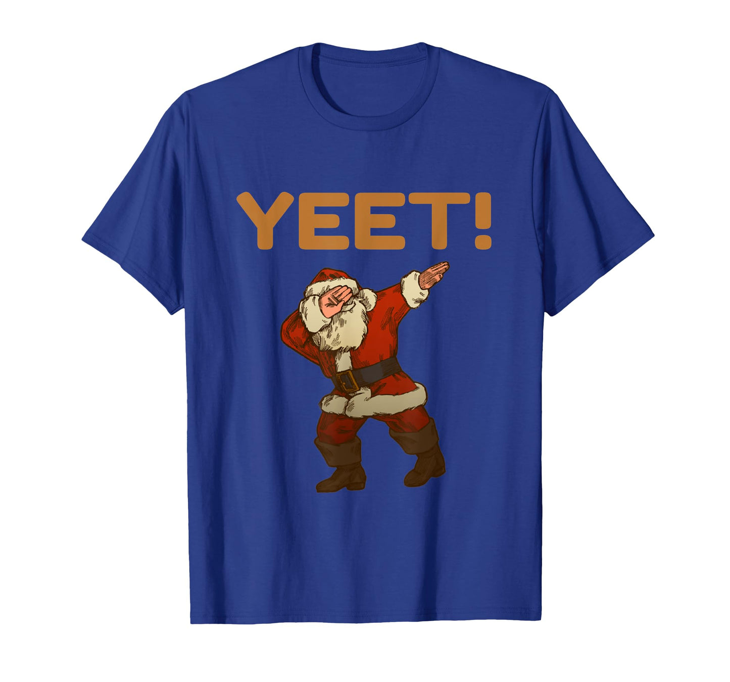 Yeet Dab Meme Dabbing Santa Christmas Yeet Funny YAH YEET T-Shirt