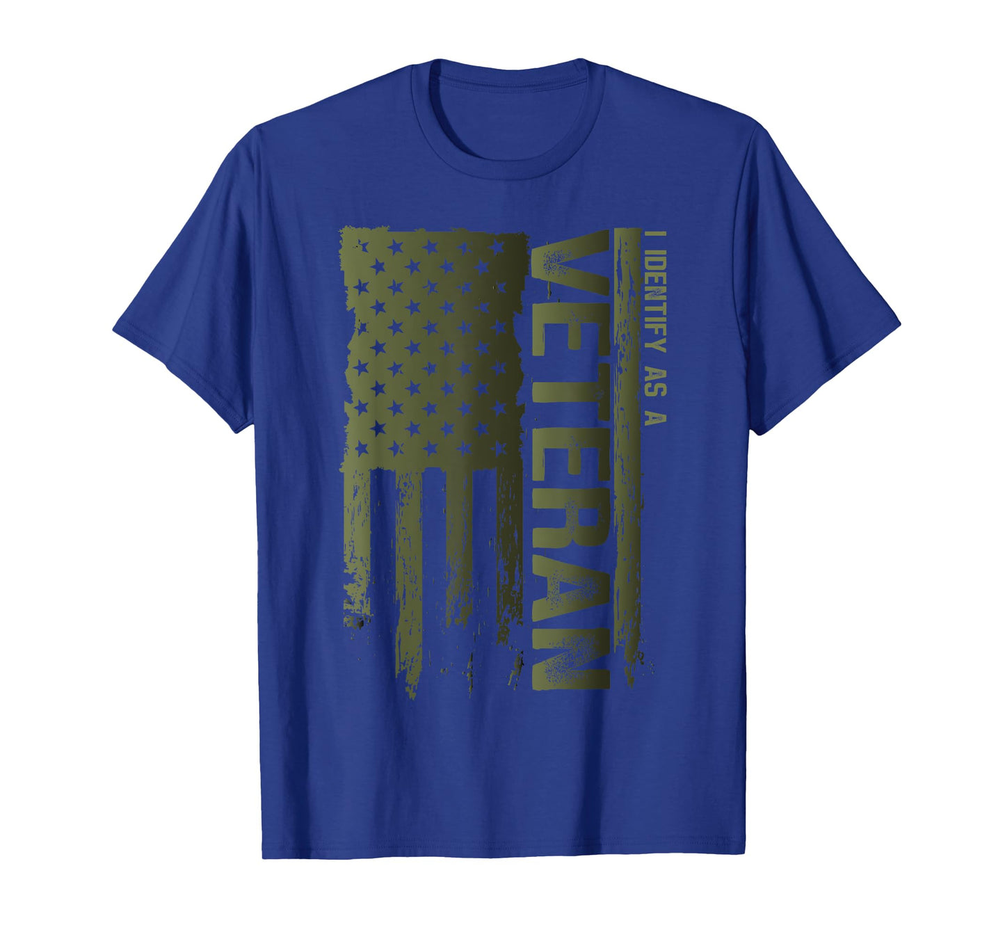 I Identify as Veteran American Protector Americans Military T-Shirt