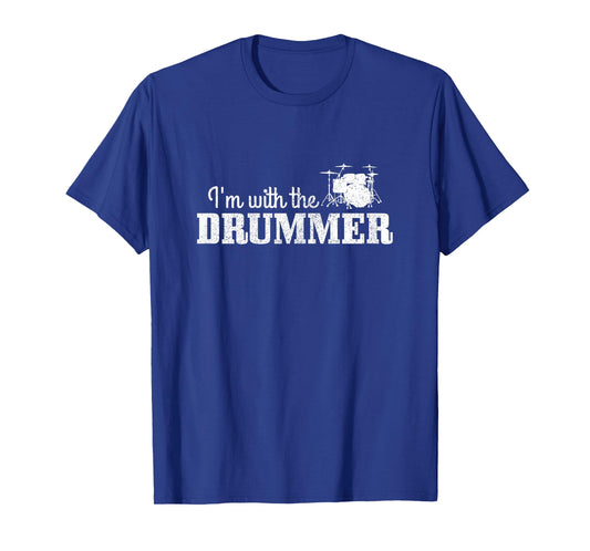 Drummer Girlfriend Drummer Drummer Gift T-Shirt