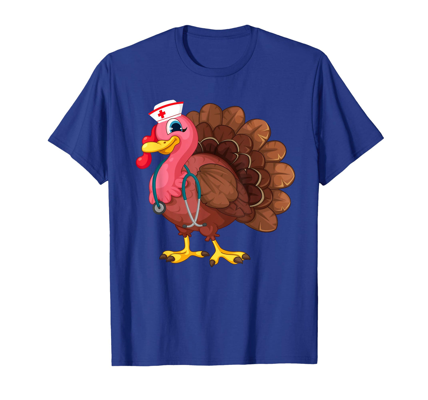 Cute Nurse Gifts Turkey Funny Thanksgiving Doctor Nursung T-Shirt