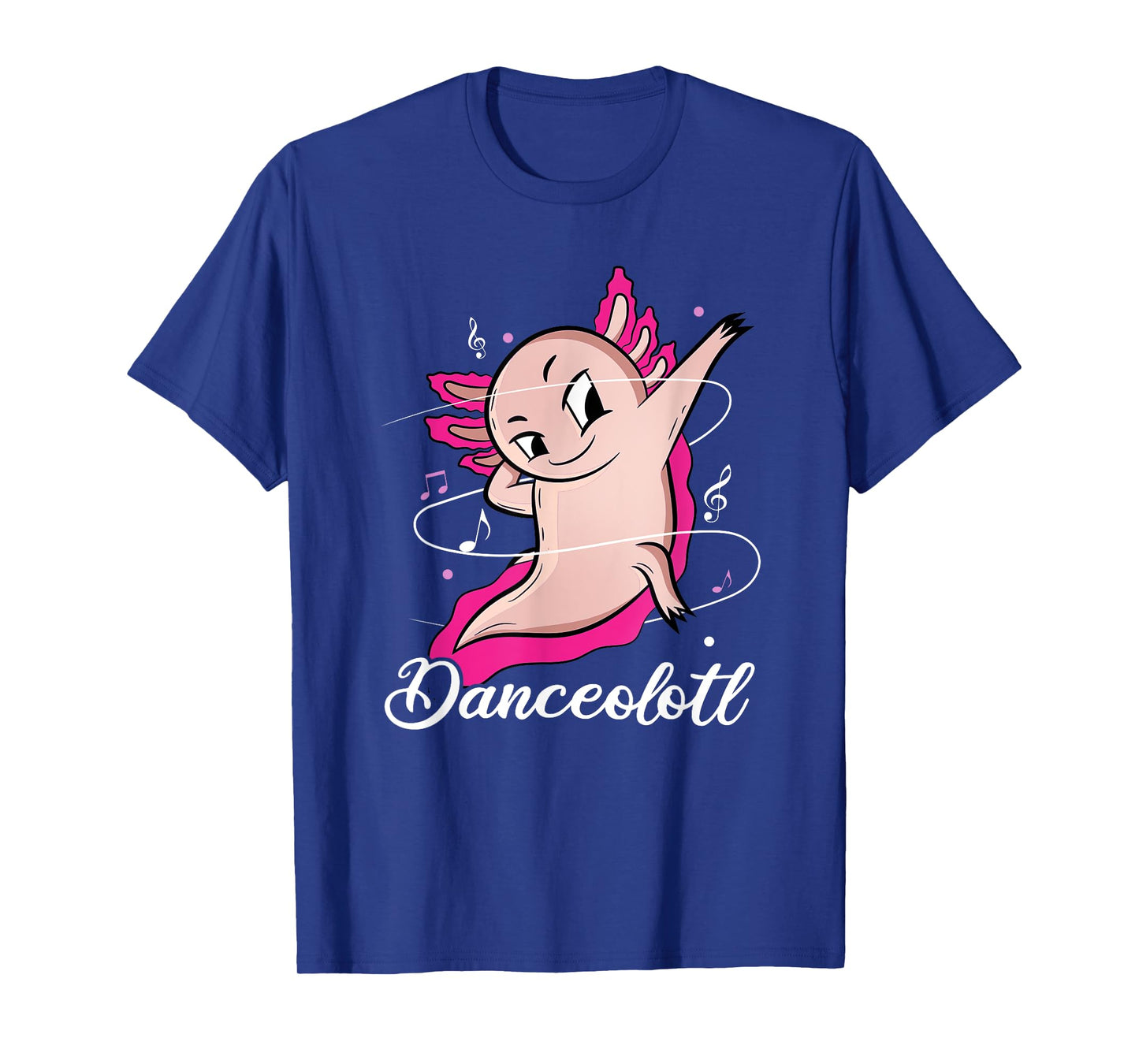 Axolotl Dancing Danceolotl Funny Amphibian Dancer Women T-Shirt