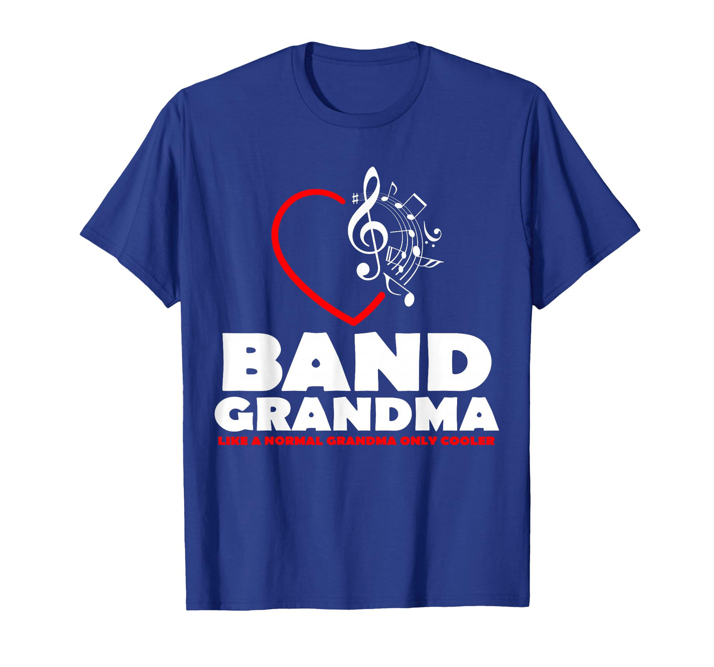 Funny Marching Band Grandma Music Lover Percussion Mom Gift T-Shirt