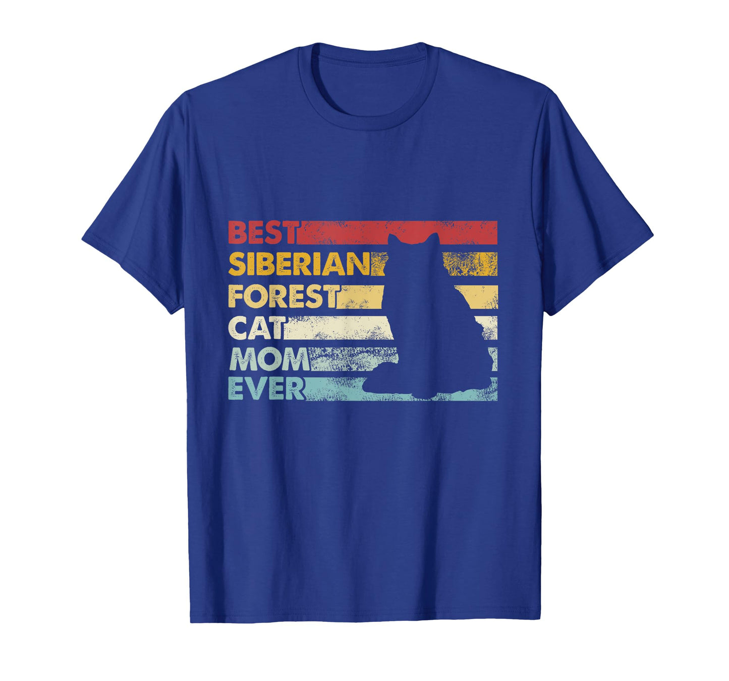 Best Cat Mom Ever - Mother Siberian Forest Cat T-Shirt