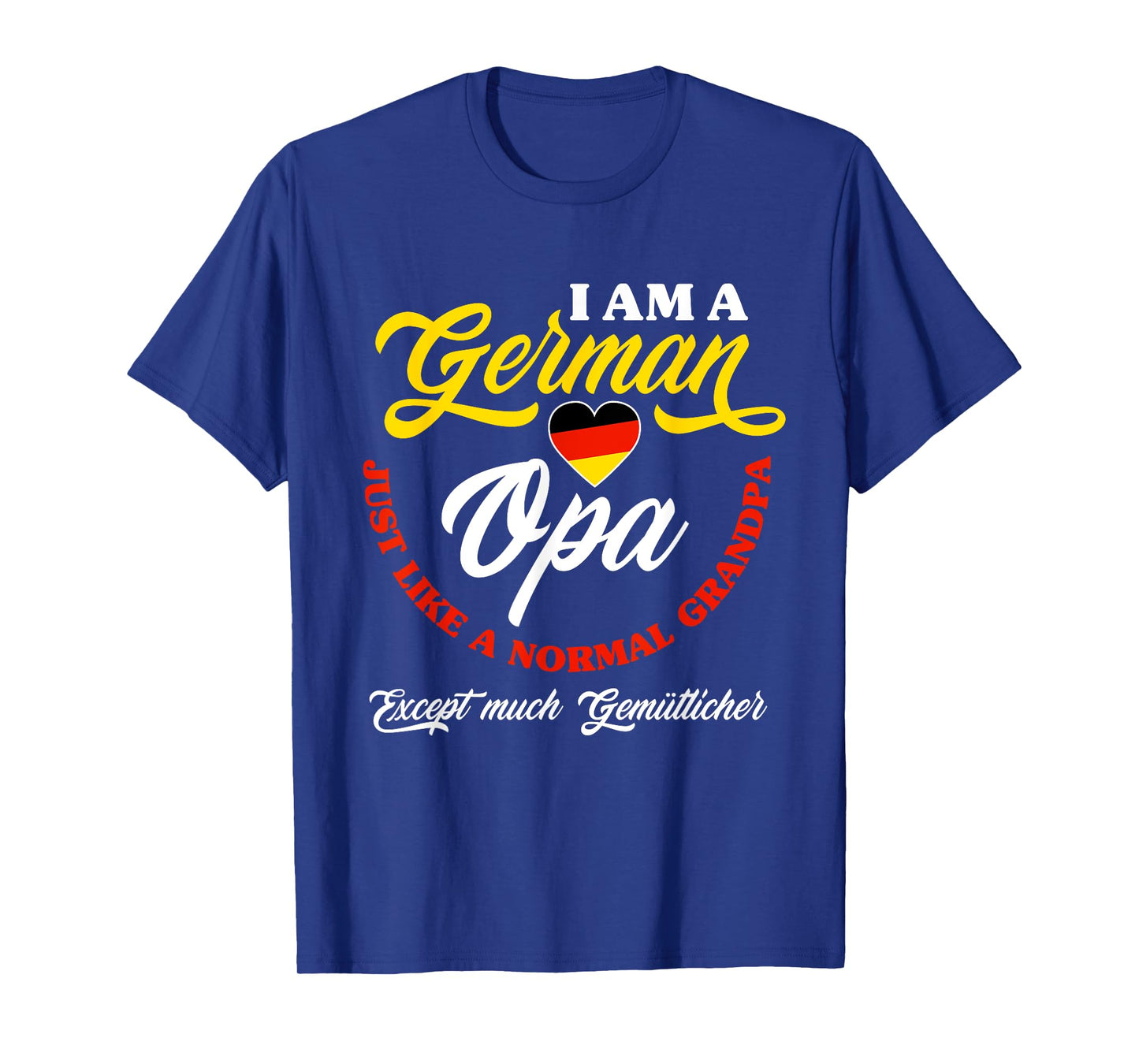 Funny Germany German Opa German Grandpa Deutscher Opa T-Shirt