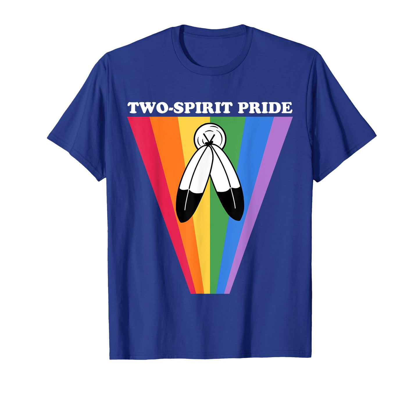 Two Spirit Pride Ray Burst, Two-Spirit Pride T-Shirt