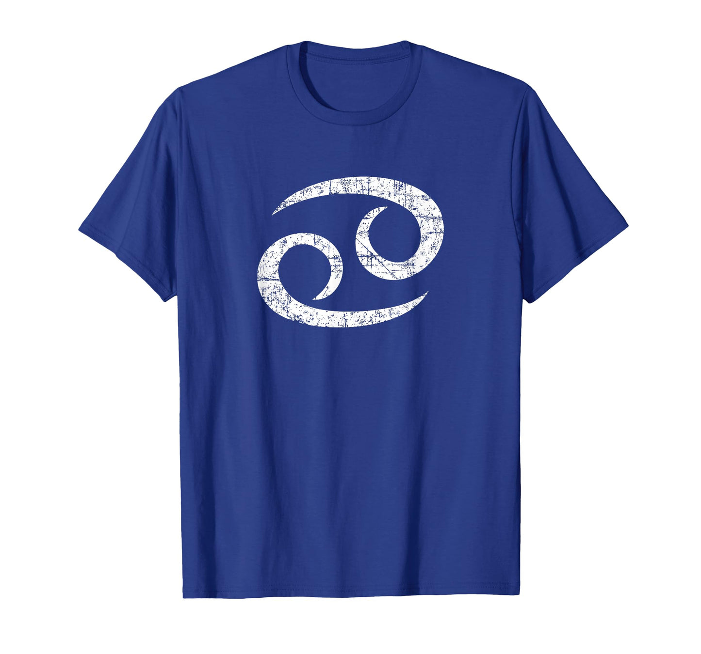 Zodiac Sign Cancer (Vintage White) T-Shirt