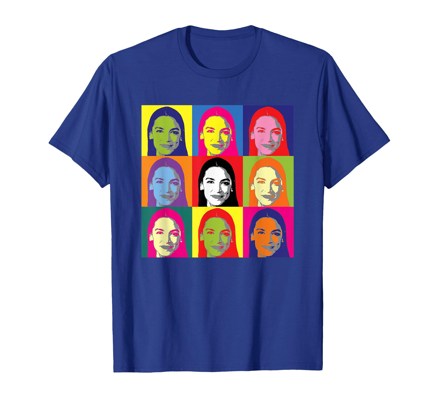 AOC Progressive Democrats Retro Vintage Pop Art T-Shirt