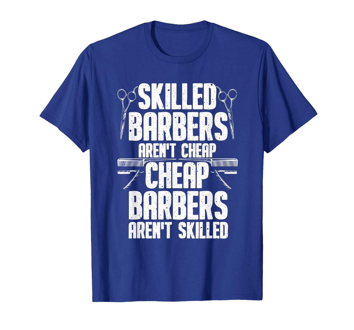 Barber Designs For Men Dad Funny Hairdressing Hair Stylists T-Shirt