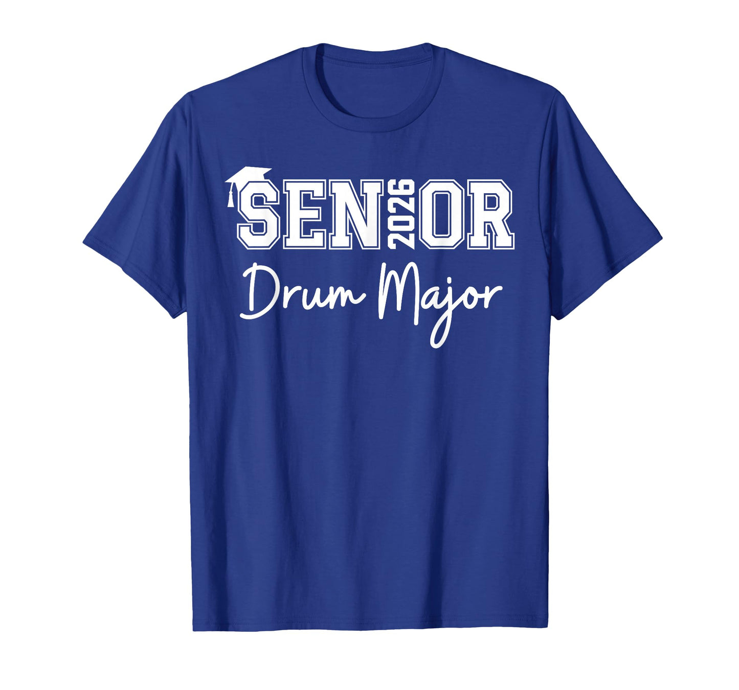 Senior Drum Major 2026 Marching Band Class of 2026 T-Shirt