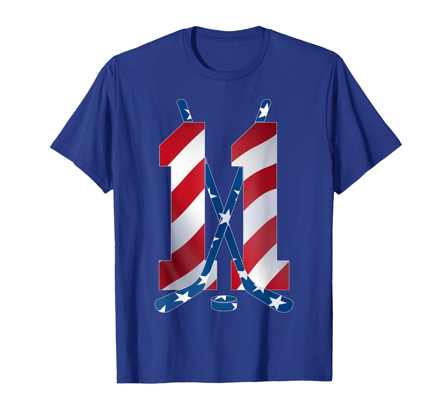 Number 11 Years ICE Hockey 11TH Birthday T-Shirt