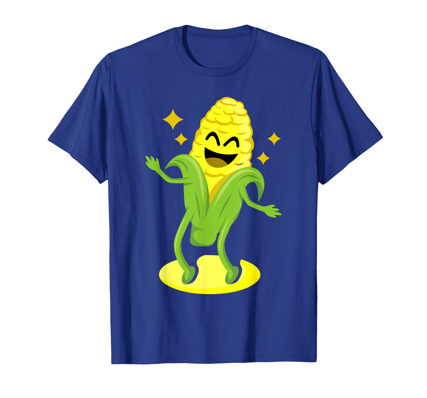 Cool Corn Art Men Women Farmer Dancing Corn On Cob Farming T-Shirt