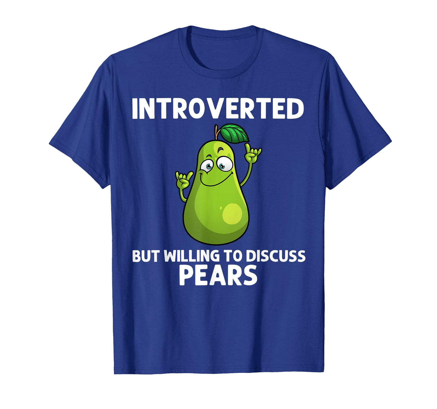 Cool Pear For Men Women Pears Fruit Vegan Food Vegetarian T-Shirt