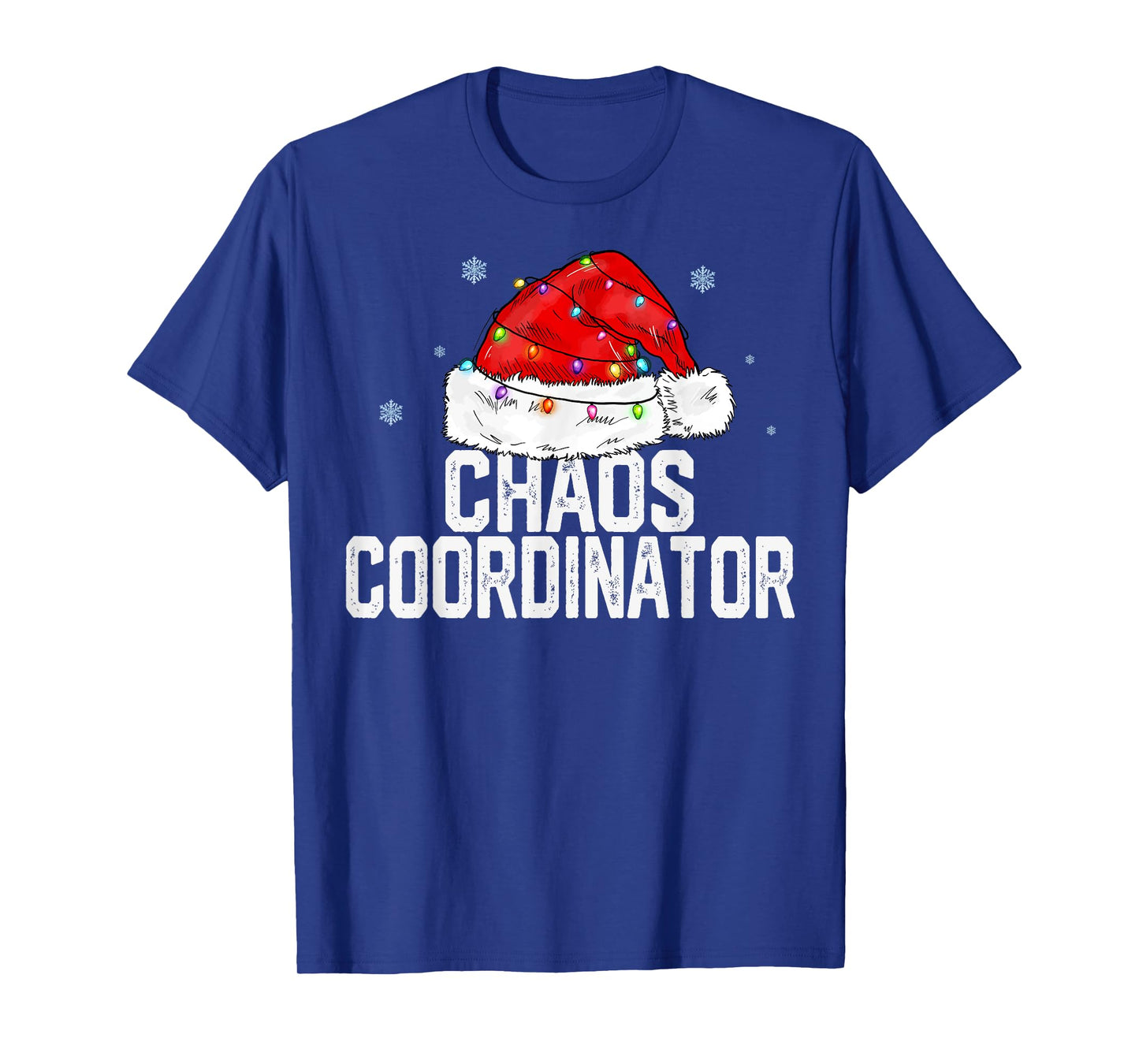 Chaos Coordinator Christmas Women Family Matching Group Xmas T-Shirt