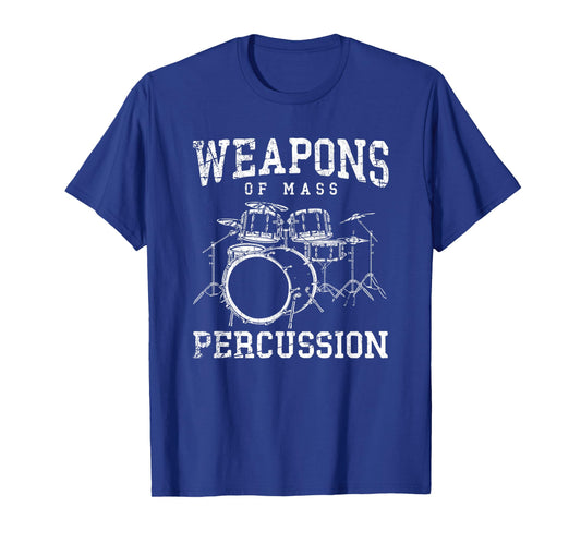 Weapons Of Mass Percussion Drums T-Shirt