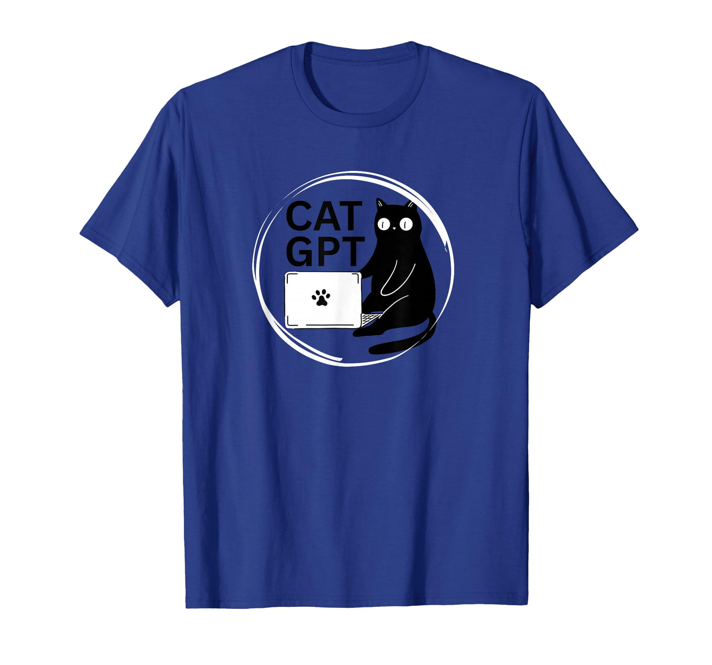 CatGPT Cat Lovers Cute Cat Tech Cat Engineers Nerds AI Humor T-Shirt