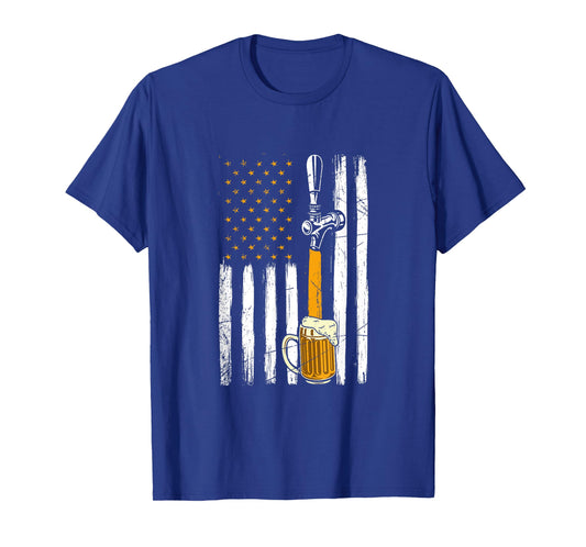 American Beer Brewer Drinking Craft Beer T-Shirt