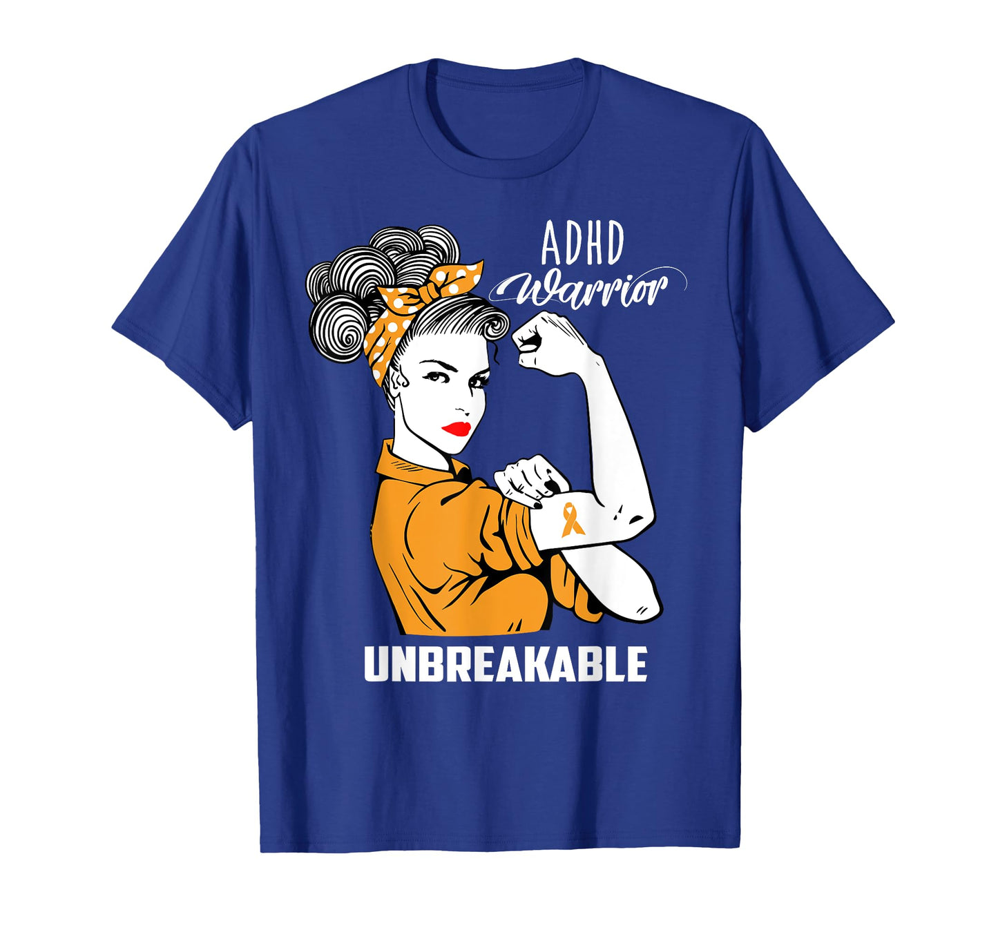 ADHD Warrior Unbreakable Shirt ADHD Awareness Gift