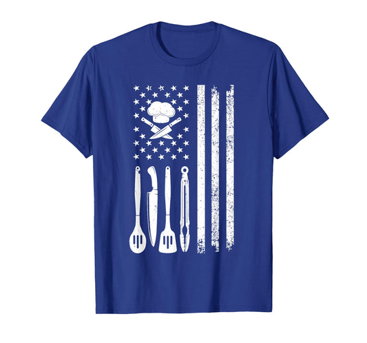 Cool Chef Art For Men Women Restaurant Cook Male Home Chef T-Shirt
