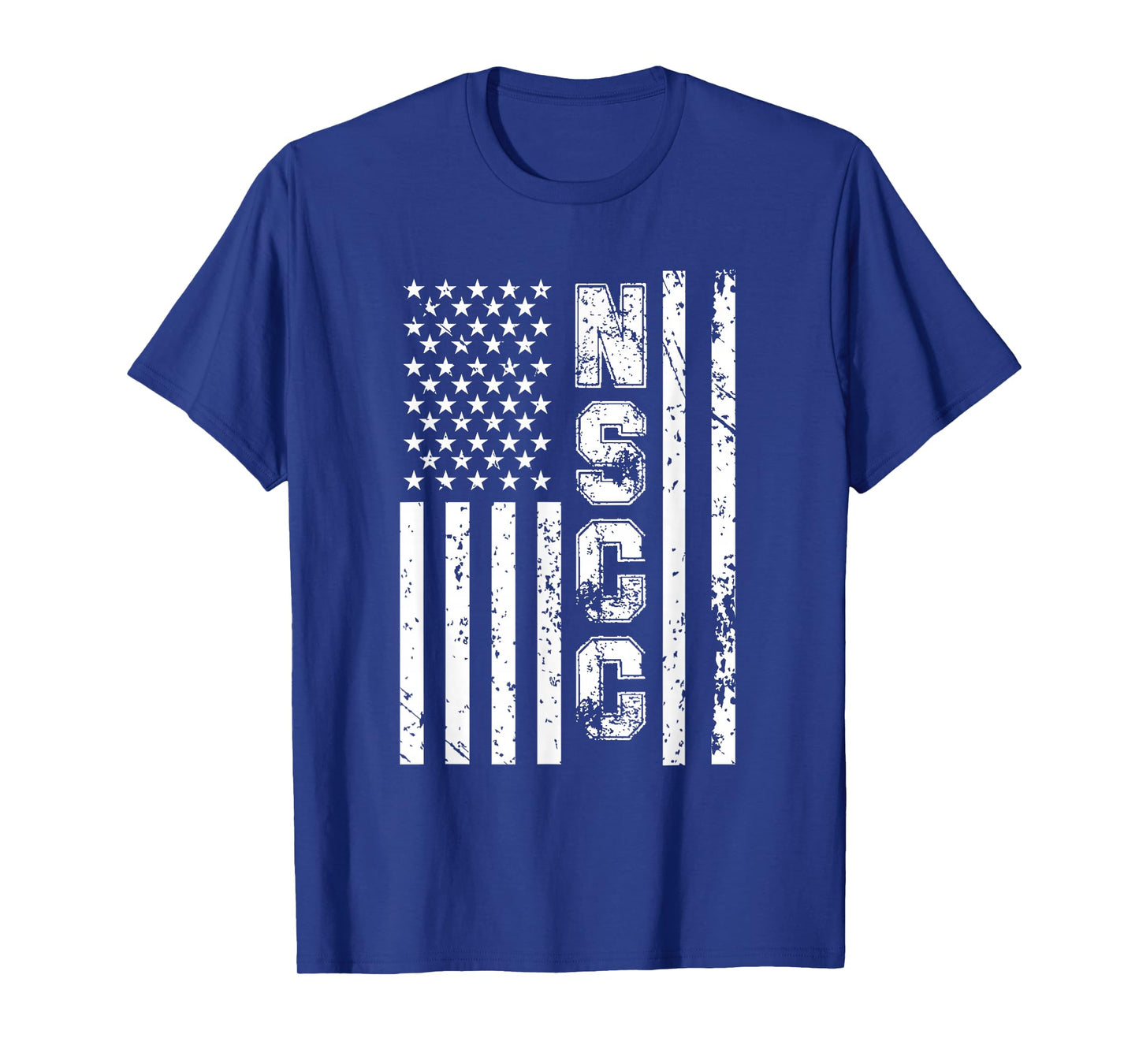 NSCC United States Naval Sea Cadet Corps American Flag T-Shirt