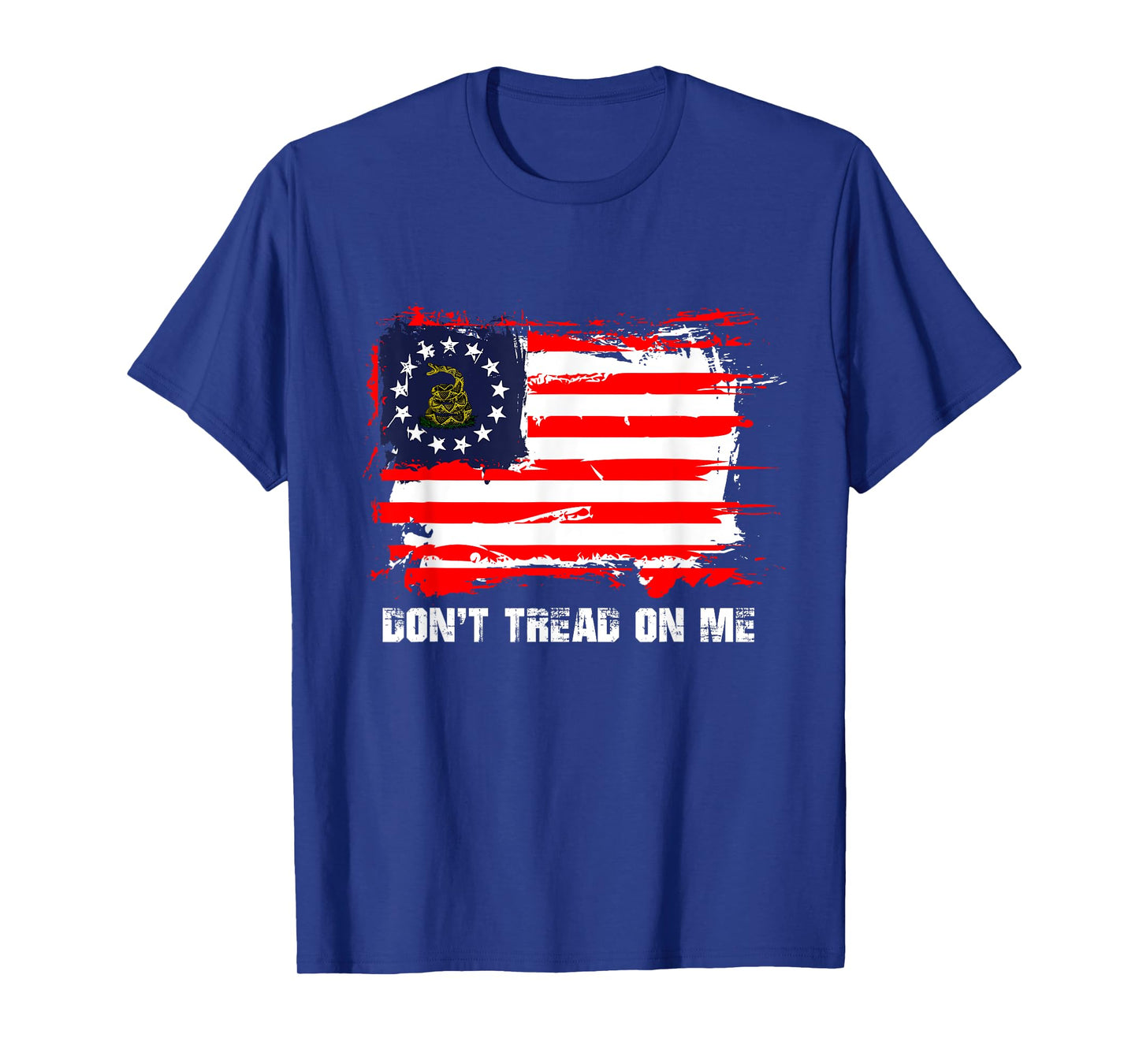 Betsy Ross Flag Don't Tread Patriot On Me T-Shirt