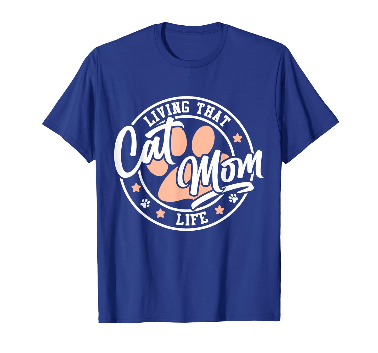 Women Cat Mom Cat Lover Cute Mother's Day Mama I Love My Cat T-Shirt