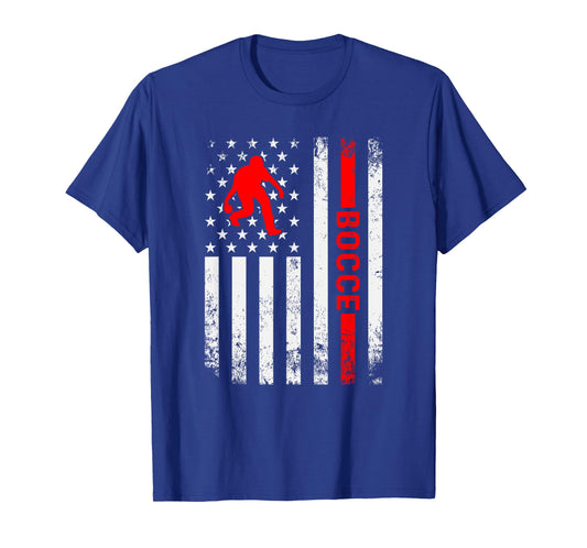Vintage Bocce Player - Bocce Ball Fans - Bocce Ball Player T-Shirt