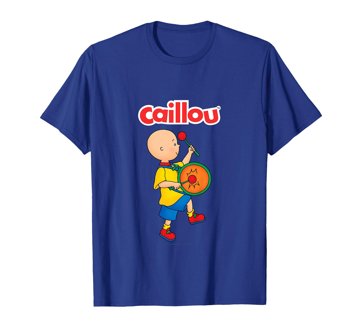Caillou Child's T Shirt - Drum T-Shirt