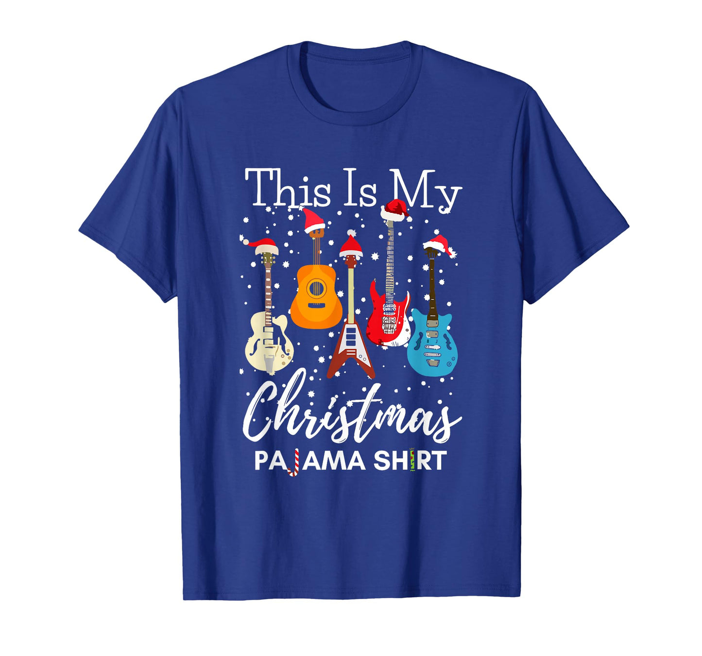 This is My Christmas Pajama Guitar Guitarist Music Lover T-Shirt