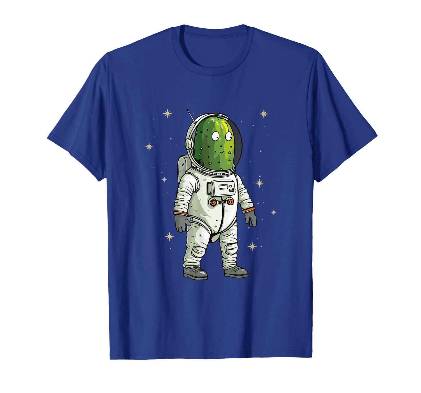 Cute Pickle in Space Universe Spaceman T-Shirt