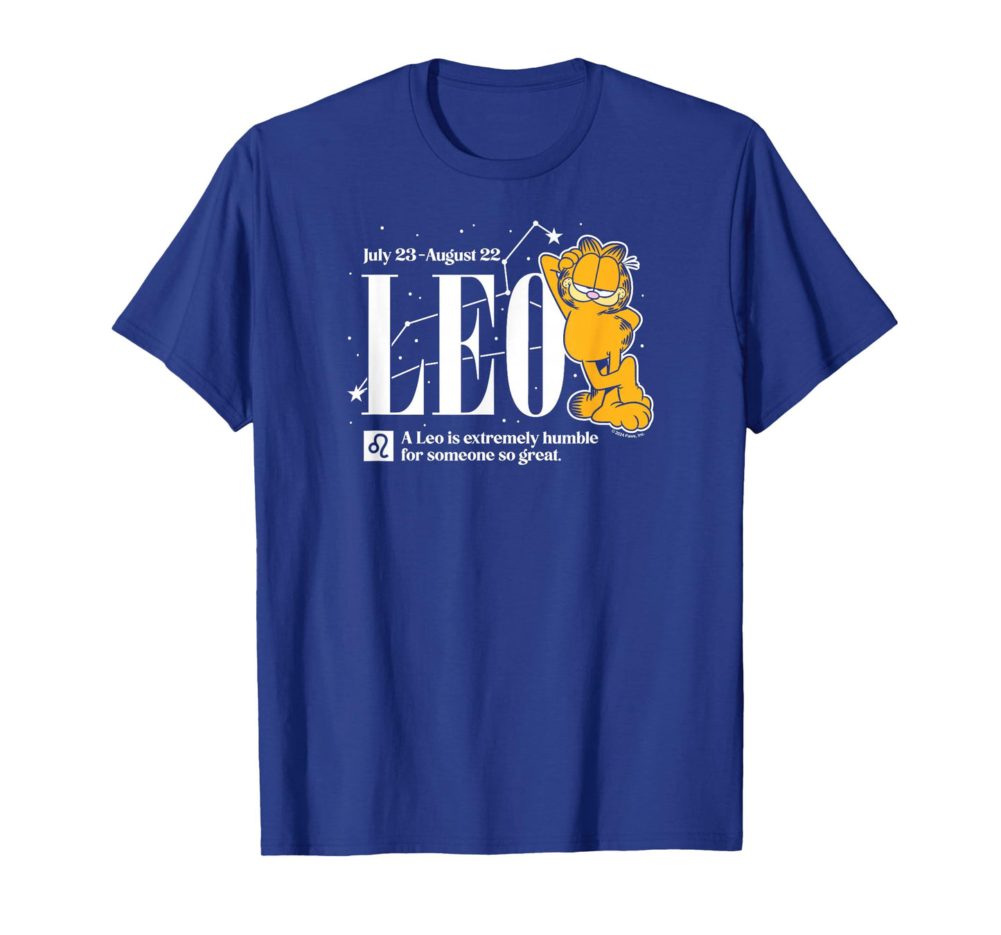 Garfield - Leo Zodiac Sign Astrology Extremely Humble T-Shirt