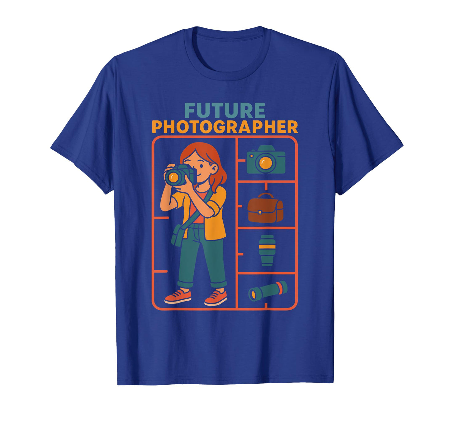 Future Photographer Costume Kit for Kids Youth T-Shirt