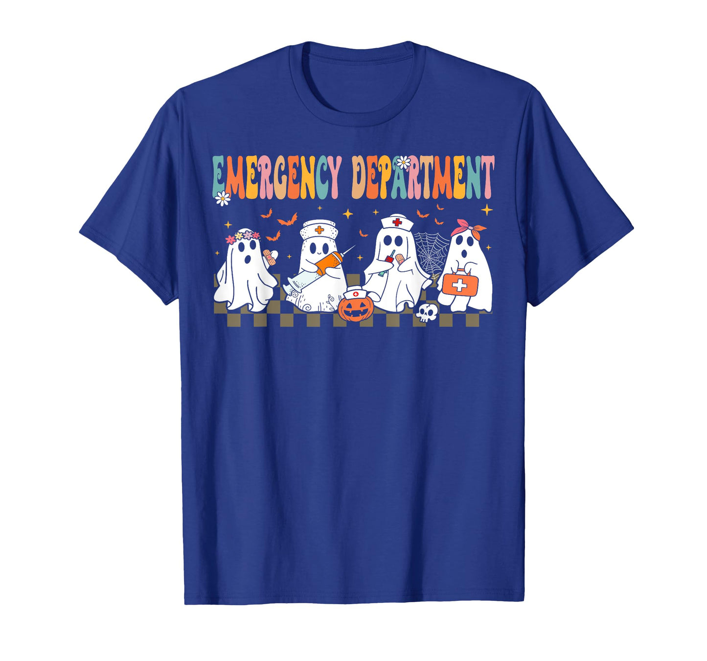 Cute Emergency Department Funny ER Nurse Halloween T-Shirt